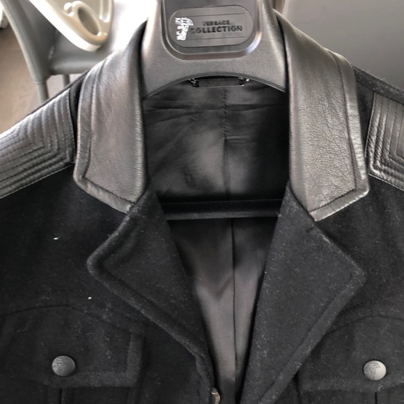 Men’s Authentic Versace Wool Coat - Picture 2 of 6